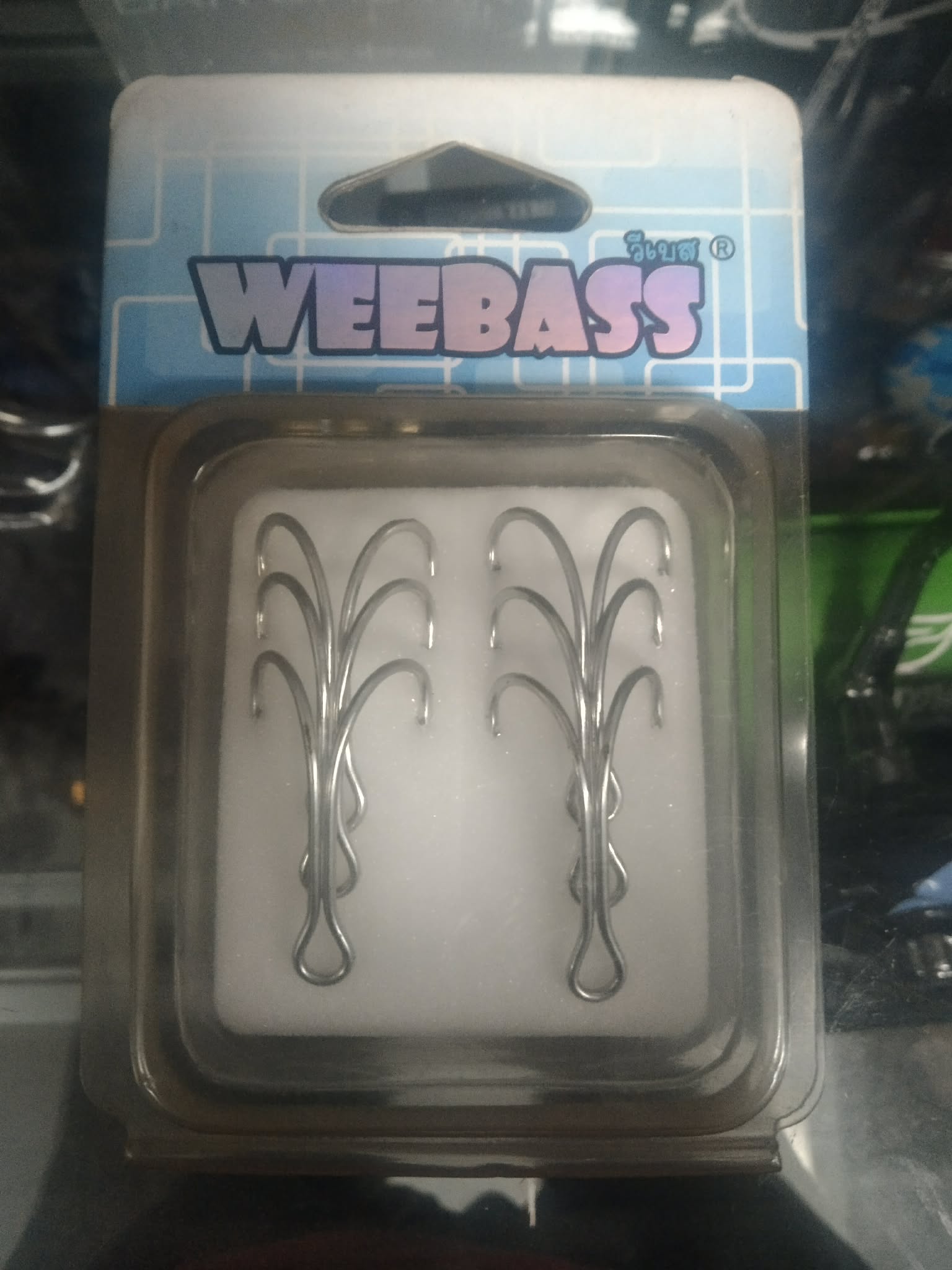 WEEBASS ตาเบ็ด - รุ่น PK DOUBLE HOOK TIN36