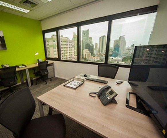 ให้เช่า สำนักงาน - กรุงเทพ บางรัก    7000 บาทต่อเดือน ใกล้กับ -