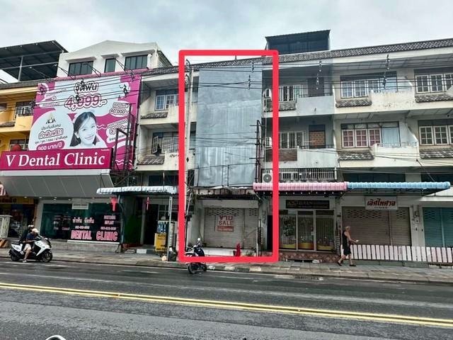 ขาย อาคารพาณิชย์ พื้นที่ใช้สอย 250 ตร.ม.ทำเลทอง ถนนพัทยาใต้ ใจกลางเมือง ราคา 12.5 ล้าน