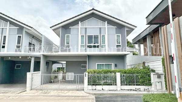 ลดราคา บ้านแฝด เพอร์เฟค พาร์ค ราชพฤกษ์-346 ปทุมธานี หลังริม