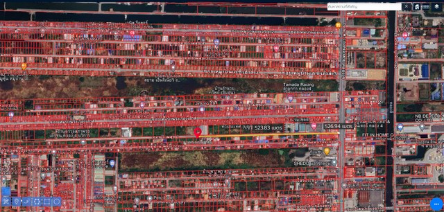 ขายที่ลำลูกกาคลอง4 ที่ดินลาดสวายลำลูกกา  ห่างถนนพระองค์เจ้าสายคลอง4 500 เมตร
