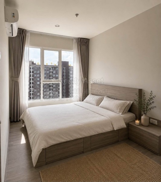 CR6906-R1001 ให้เช่าคอนโด Regent Home Bangna ขนาด 28.27 ตรม 1 ห้องนอน  ใกล้ BTSบางนา ห้องสวยตกแต่งพร้อมเข้าอยู่