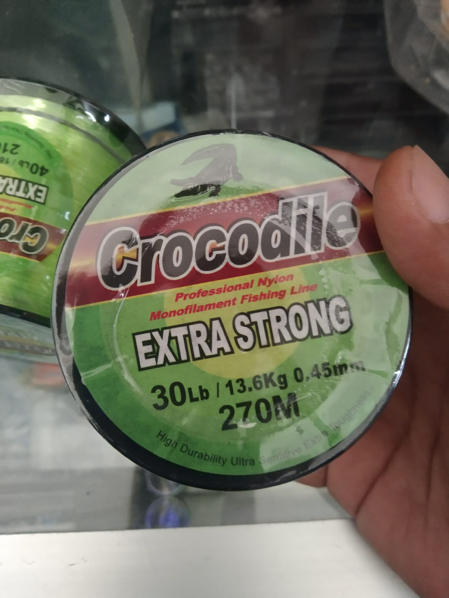 สายเอ็นตกปลา Crocodile Professional Nylon Monofilament Fishing Line รุ่น Extra Strong