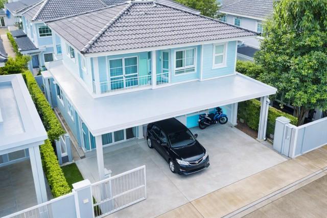 บ้านเดี่ยวรพ.บางเสาธง 2.2 กม. ใกล้เอแบค บางนา 800 ม.  50ตร.ว.บ้านเดี่ยว 2 ชั้น 3นอน 2น้ำ 160ตร.ม. เฟอร์ฯ และเครื่องใช้ไฟฟ้าครบ  Villaggio