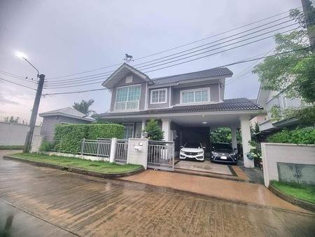 ขาย หมู่บ้านบุราสิริ ปัญญารามอินทรา ถนนเลียบคลองสอง หลังมุม TEL 095-164-2956 ปุ้ย