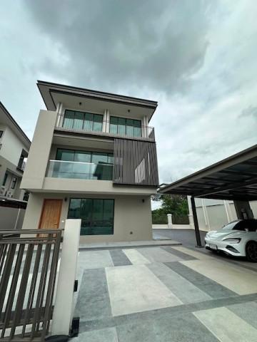 BS1069 ขายบ้านเดี่ยวหรู 3 ชั้น AQ ARBOR สวนหลวง ร.9–พัฒนาการ หลังริม พื้นที่ใหญ่สุดในโครงการ บ้านใหม่ ไม่เคยเข้าอยู่