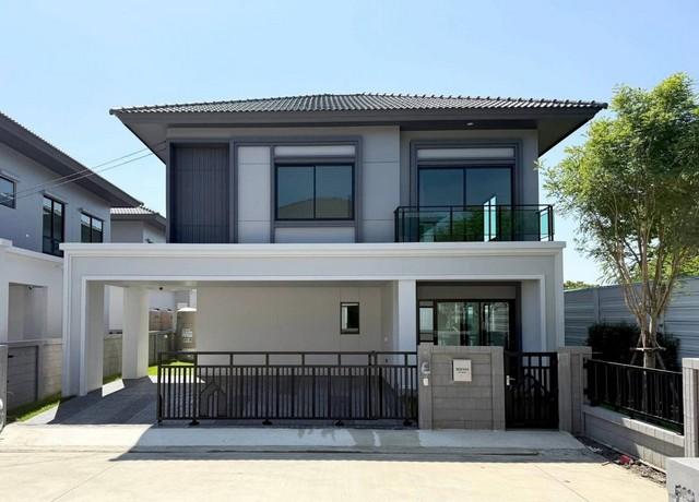 ให้เช่าบ้านเดี่ยว Britania บางนา-ศรีวารี Pet Friendly 4 ห้องนอน 4 ห้องน้ำ พื้นที่ 190 ตร.ม. ใกล้สนามบินสุวรรณภูมิ ราคา 65000 บาท