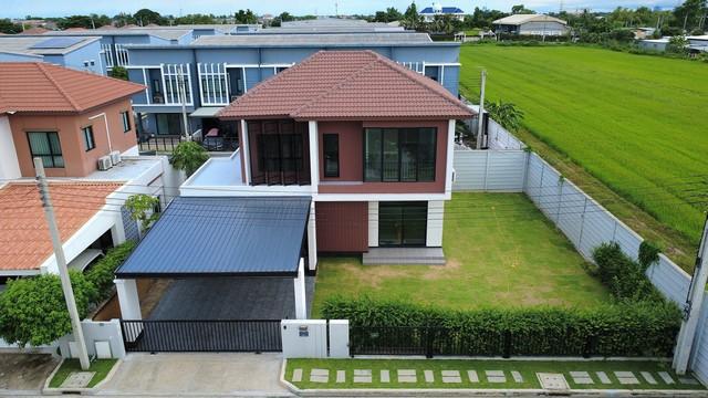 บ้านเดี่ยวแปลงมุม รีโนเวทใหม่ ต่อเติมครบ ถ.หทัยราษฎร์ ใกล้ทางด่วนจตุโชติ 5 ห้องนอน ที่ดิน 85.5 ตรว.