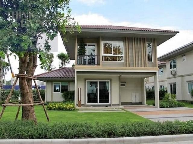 ให้เช่าบ้านเดี่ยว 2ชั้น   4 ห้องนอน 2 ห้องน้ำ เนื้อที่ 95 ตารางวา  หมู่บ้านคณาสิริ วงแหวนพระราม 5 