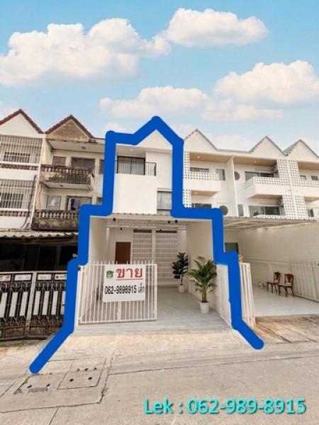 ขายทาวน์โฮม 3 ชั้น รีโนเวทใหม่ทั้งหลัง ซอยรามอินทรา 8