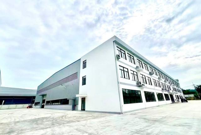 ให้เช่าโกดัง โรงงาน เหมาะทำโรงงานผลิต คลังศูนย์กระจายสินค้า (Distribution Center) ธุรกิจโลจิสติกส์ เขาคันทรง ศรีราชา ชลบุรี  พื้นที่สีม่วง