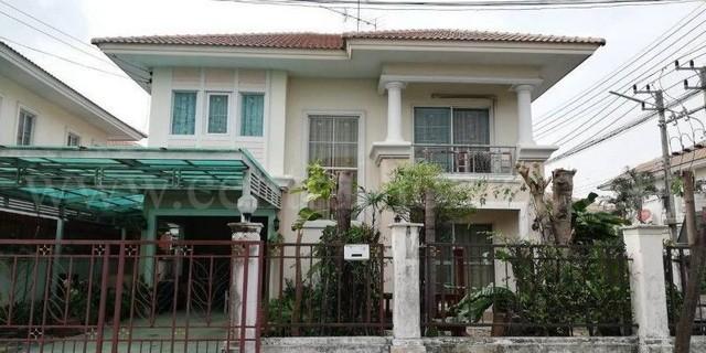 บ้านเดี่ยว 2 ชั้น พฤกษา วิลเลจ 1 ลำลูกกา หลังมุม พร้อมอยู่ ขายถูก