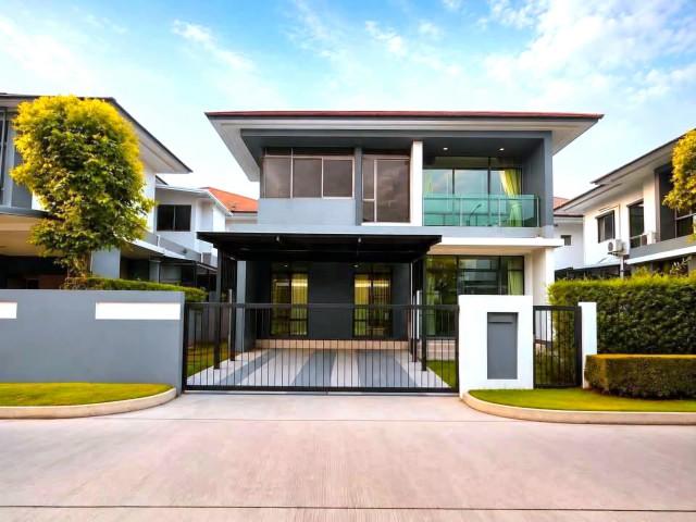 ให้เช่า #บ้านเดี่ยว  หมู่บ้านเศรษฐสิริ กรุงเทพกรีฑา , บ้านรีโทเวทใหม่ #ใกล้รรนานาชาติไบรท์ตัน TT