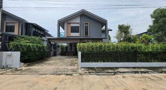 บ้านเดี่ยว 71 ตรว. หมู่บ้านคณาสิริ ราชพฤกษ์-346 หลังมุม บ้านสวย ถูกที่สุดในโครงการ