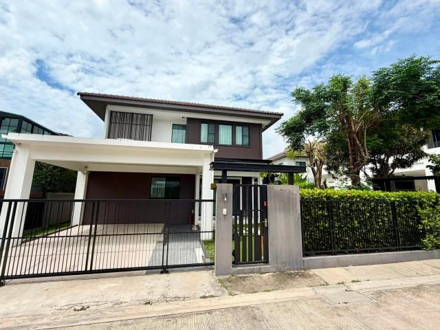 ให้เช่า #บ้านเดี่ยว หมู่บ้านมัณฑนา บางนา กม.7 ซอยราชวินิตบางแก้ว #ใกล้เมกาบางนา  095-164-2956 XX