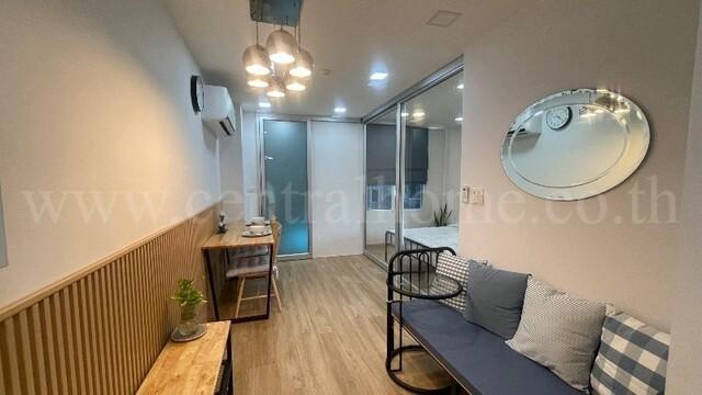 คอนโด เดอะคัลเลอร์รี่ วิวิด ห้วยขวาง ทำเลสะดวกใกล้ MRT ห้วยขวาง  เฟอร์ครบพร้อมอยู่