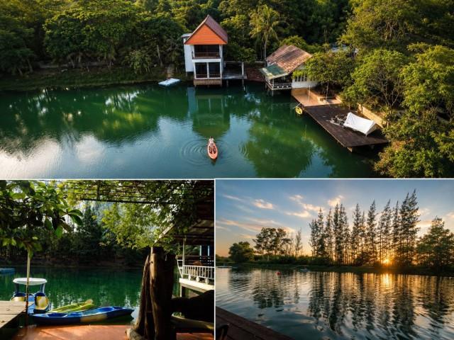 ขายที่ดินหายาก! 21 ไร่เศษ พร้อมสวนผลไม้ แหล่งน้ำธรรมชาติ และบ้าน 10 หลัง