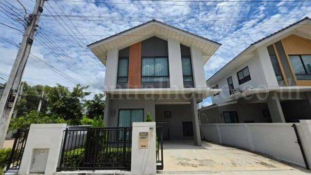 บ้านแฝด หมู่บ้าน เพอร์เฟค พาร์ค ราชพฤกษ์-346 หลังมุม บ้านสวย ทำเลดี