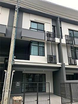 P776 ให้เช่า ทาวน์โฮม 3 ชั้น โครงการ เพล็กซ์ เรสซิเดนซ์ นวมินทร์ 111 Plex Residence Nawamin 111 ถนนเกษตร-นวมินทร์