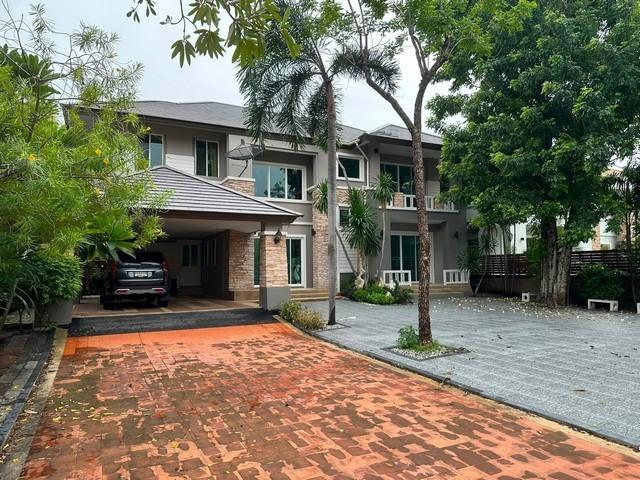 บ้านตกแต่งเฟอร์ครบพร้อมอยู่ บ้านเดี่ยว หมู่บ้านณุศาศิริ บางนา ถนนกิ่งแก้ว บางพลี สมุทรปราการ  
