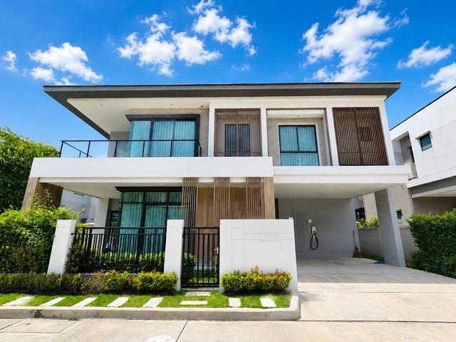 2391 ขาย บ้าน Bangkok Boulevard แจ้งวัฒนะ–ราชพฤกษ์ ใกล้กับ โรงเรียนนานาชาติ SISB ห้องนอน 4 ห้อง ห้องน้ำ 4 ห้อง นนทบุรี    ชั้นทั้งหมด 2 ชั้น