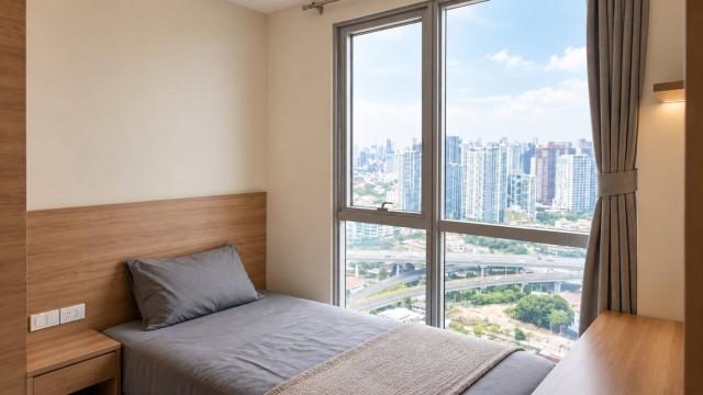 Rhythm Sukhumvit 50 spacious clean 32nd floor BTS OnNut
