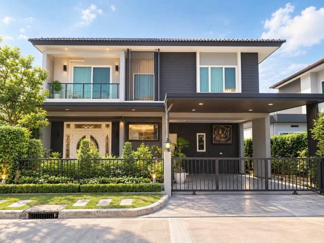 ขายบ้านเดี่ยว Centro ราชพฤกษ์-345 บ้านเดี่ยว 2 ชั้น แบบ 4 ห้องนอน