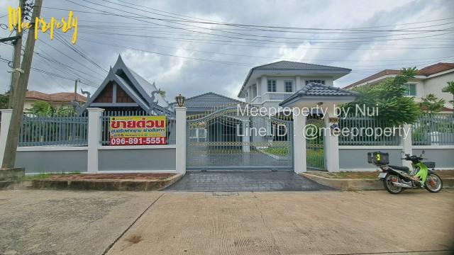 บ้านเดี่ยว 2 ชั้น แปลงมุม 98 ตร.วา พื้นที่ใช้สอยใหญ่ถึง 392 ตร.ม.บ้านสีวลี รังสิต 1 by Land & Houses  ME-294