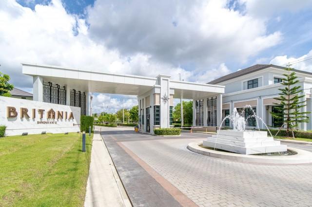 ให้เช่าบ้านเดี่ยว บริทาเนีย บางนา กม.12 (Britania Bangna Km.12) ซอยวัดหลวงพ่อโต