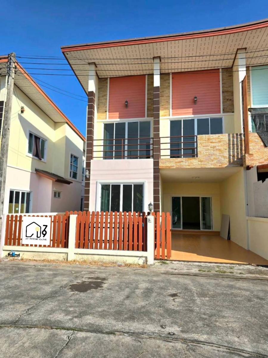 ให้เช่าทาวน์โฮม 2 ชั้น 4 ห้องนอนใจกลางเมืองระยอง บ้านเปล่า