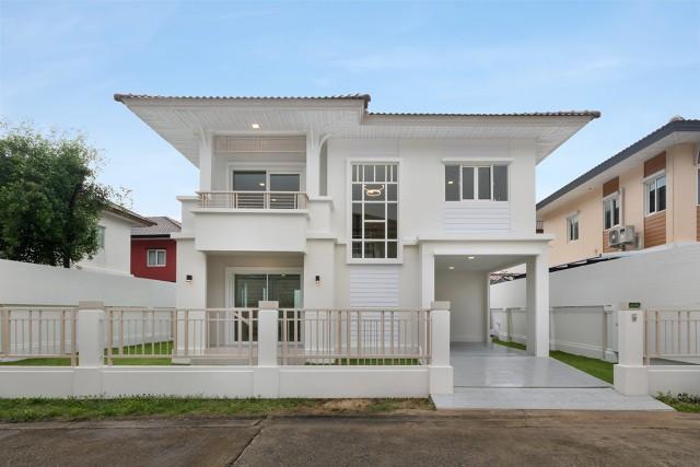 บ้านเดี่ยว 2 ชั้น รีโนเวทใหม่ พฤกษาวิลเลจ 10 บางใหญ่ หน้าบ้านไม่ชนใคร